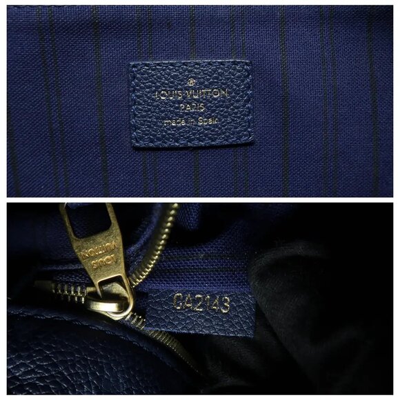 Louis Vuitton Metis Navy Monogram Leather Satchel 1370-032225 - Picture 11 of 12